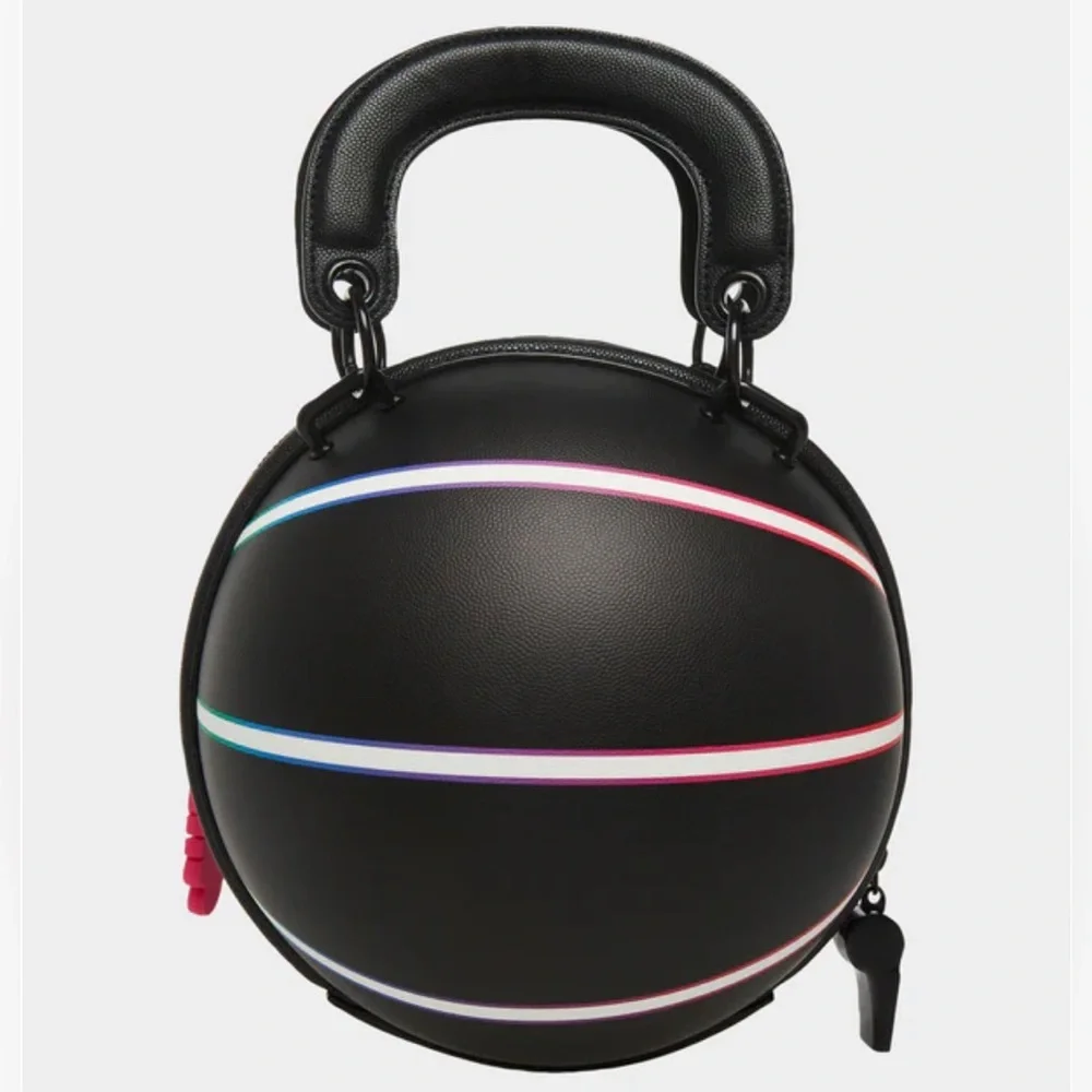 🏀 BETSEY JOHNSON Kitsch Basketball purse, Betsey Ball Top Handle & Crossbody
